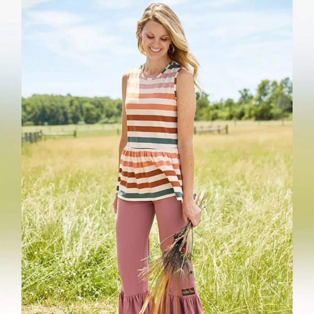Matilda Jane Wonderment Darlin Day Peplum Top